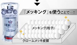 メッキの白錆 点錆の原因とは 除去 補修効果抜群のアイテム紹介 メッキ加工nakarai