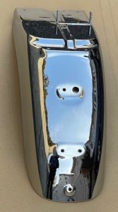 CB400FOUR・リアフェンダー補修メッキ後